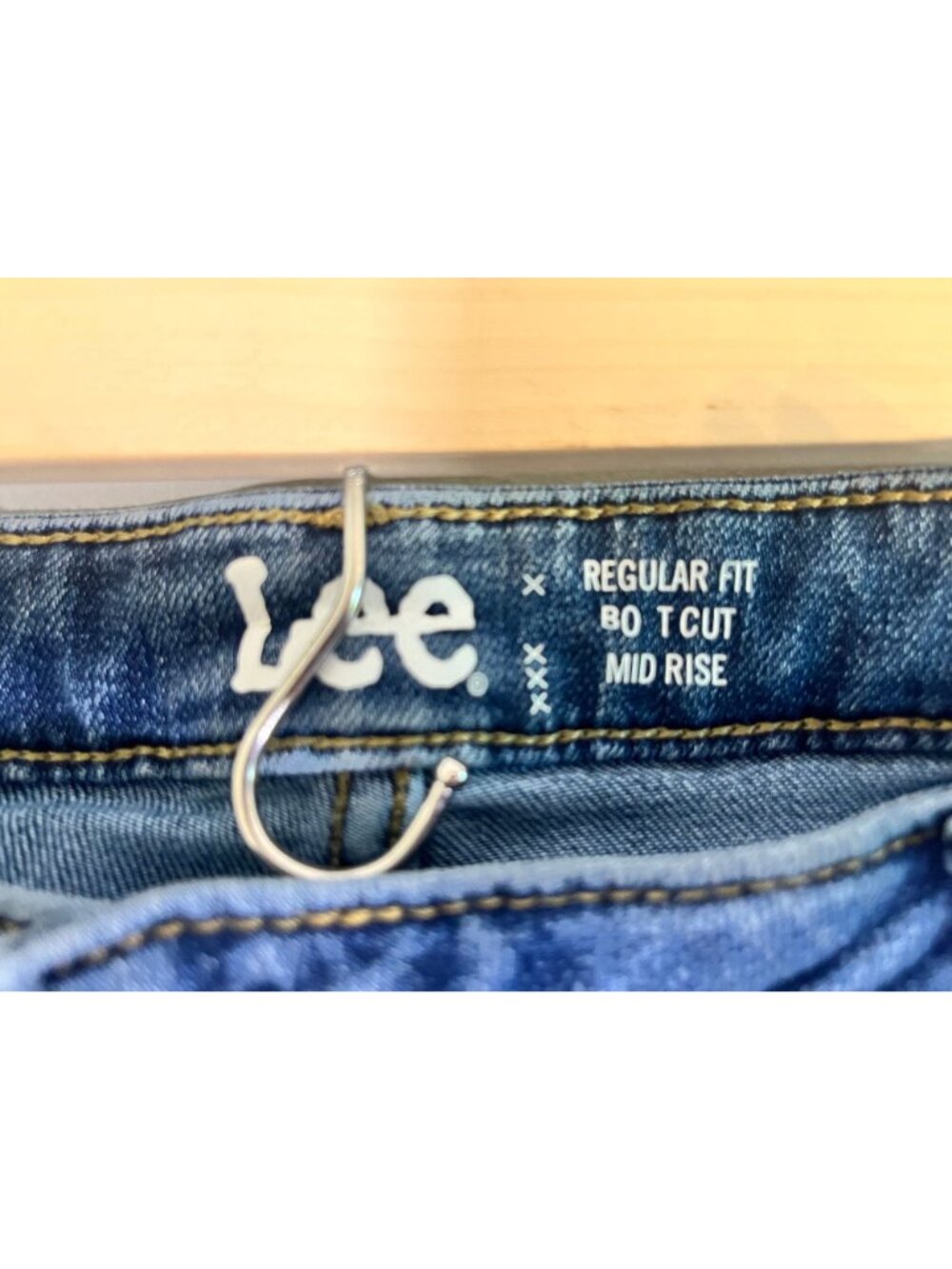 Denim Boot Cut Mid Rise Jeans 18L Western Cowgirl Farm Country Concert Classic - Picture 8 of 10